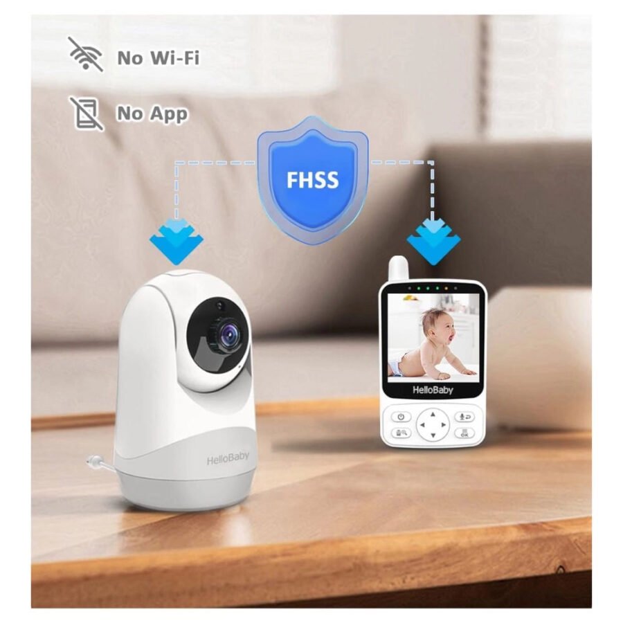HelloBaby HB40 video aukle – 3