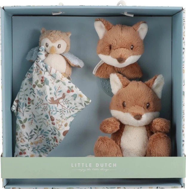 Little Dutch dāvanu komplekts jaundzimušajam – Forest Friends – foto 1