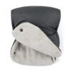 Petite&Mars Jasie ziemas cimdi ratiem – Charcoal Grey – 5