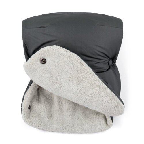 Petite&Mars Jasie ziemas cimdi ratiem – Charcoal Grey – 5