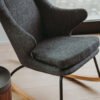 Quax šūpojošais krēsls De Luxe - Black