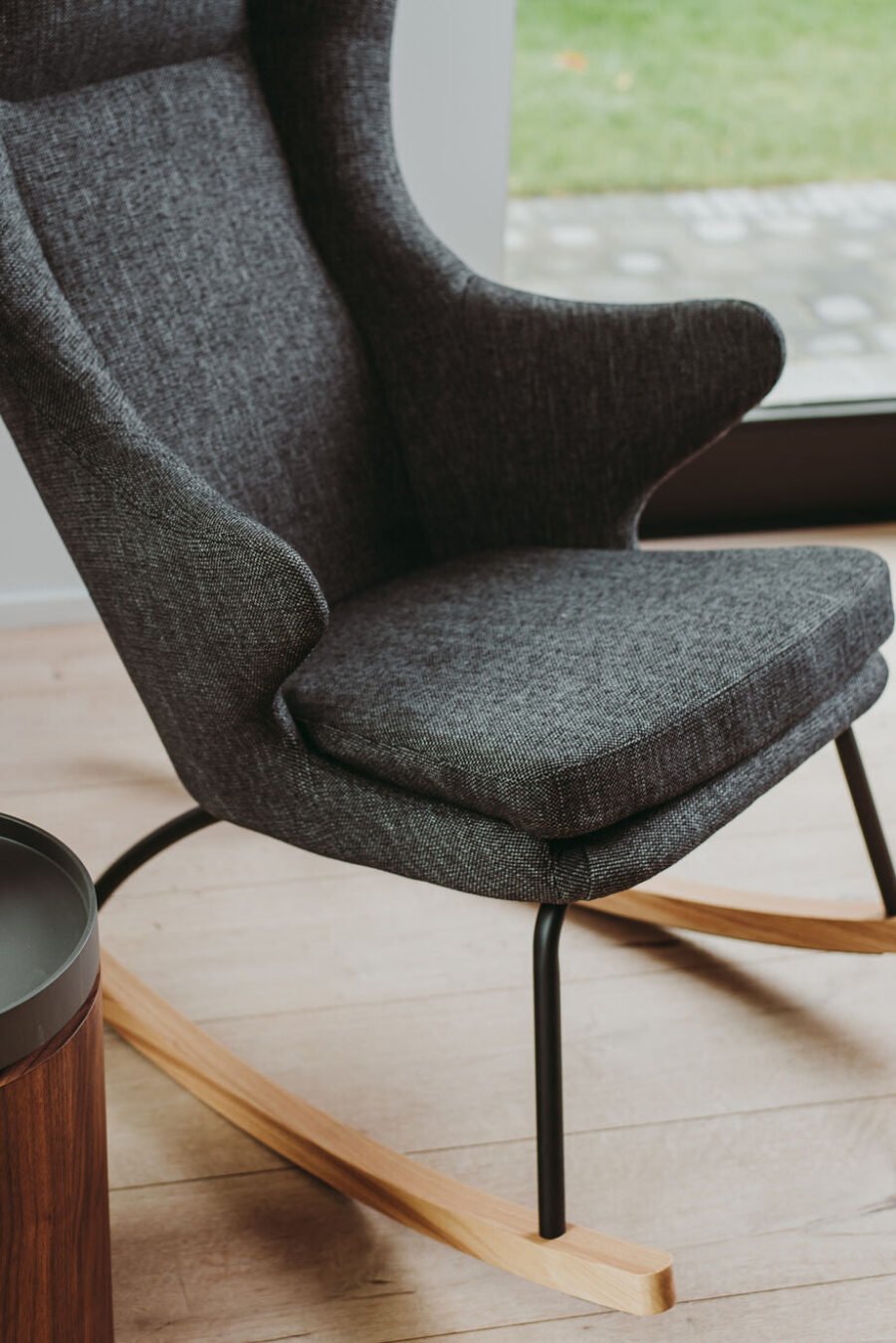 Quax šūpojošais krēsls De Luxe - Black