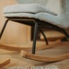 Quax šūpojošais krēsls De Luxe - Sand Grey