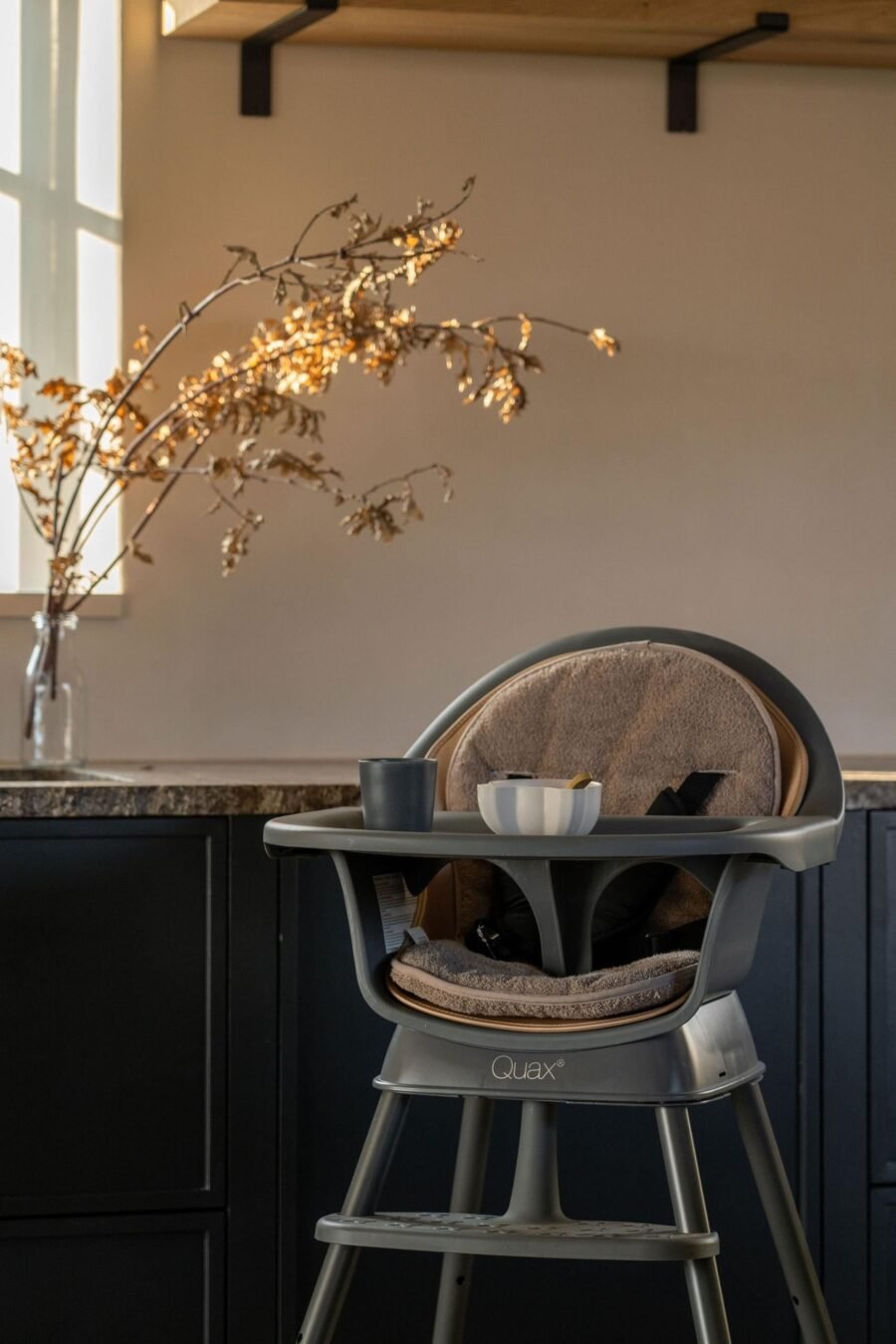 Quax barošanas krēsls Ultimo 3 Luxe - Grey