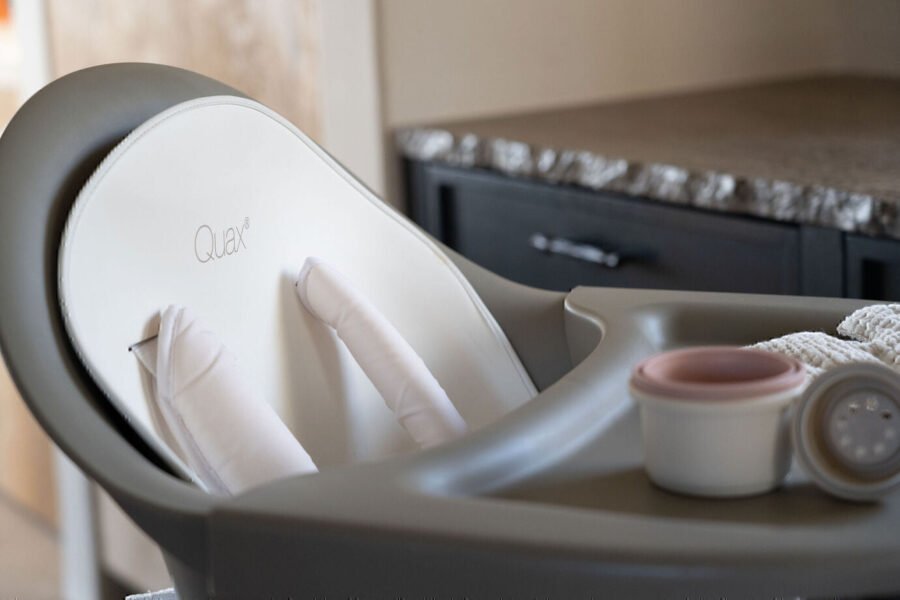 Quax barošanas krēsls Ultimo 3 Luxe - White / Natural