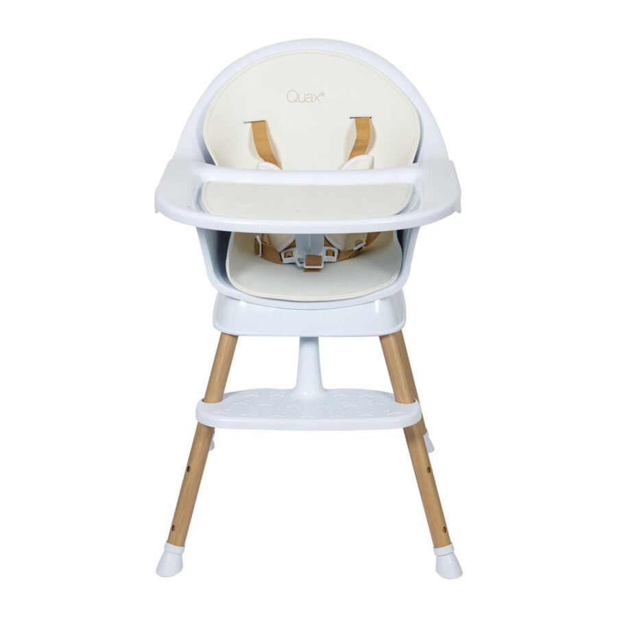 Quax barošanas krēsls Ultimo 3 Luxe - White / Natural