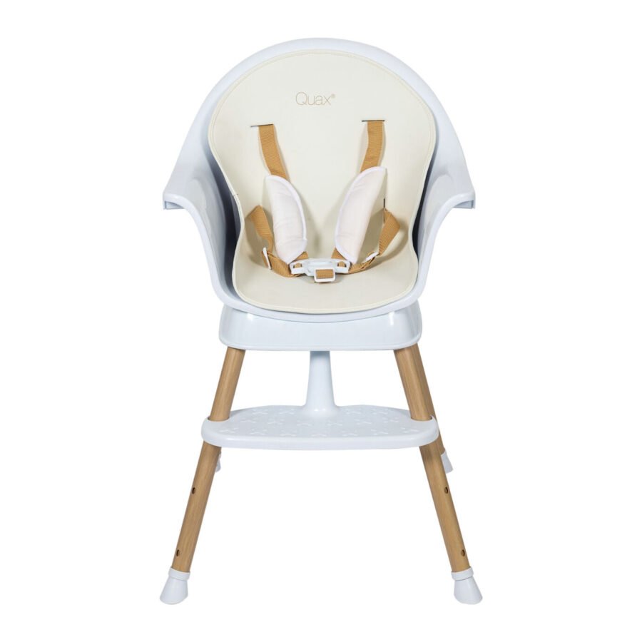 Quax barošanas krēsls Ultimo 3 Luxe - White / Natural
