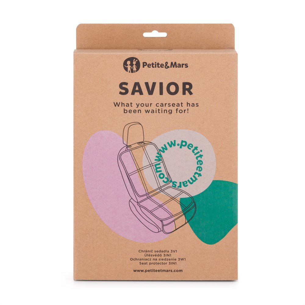 Petite&Mars Savior 3in1 sēdekļa aizsargs un organizators – 2