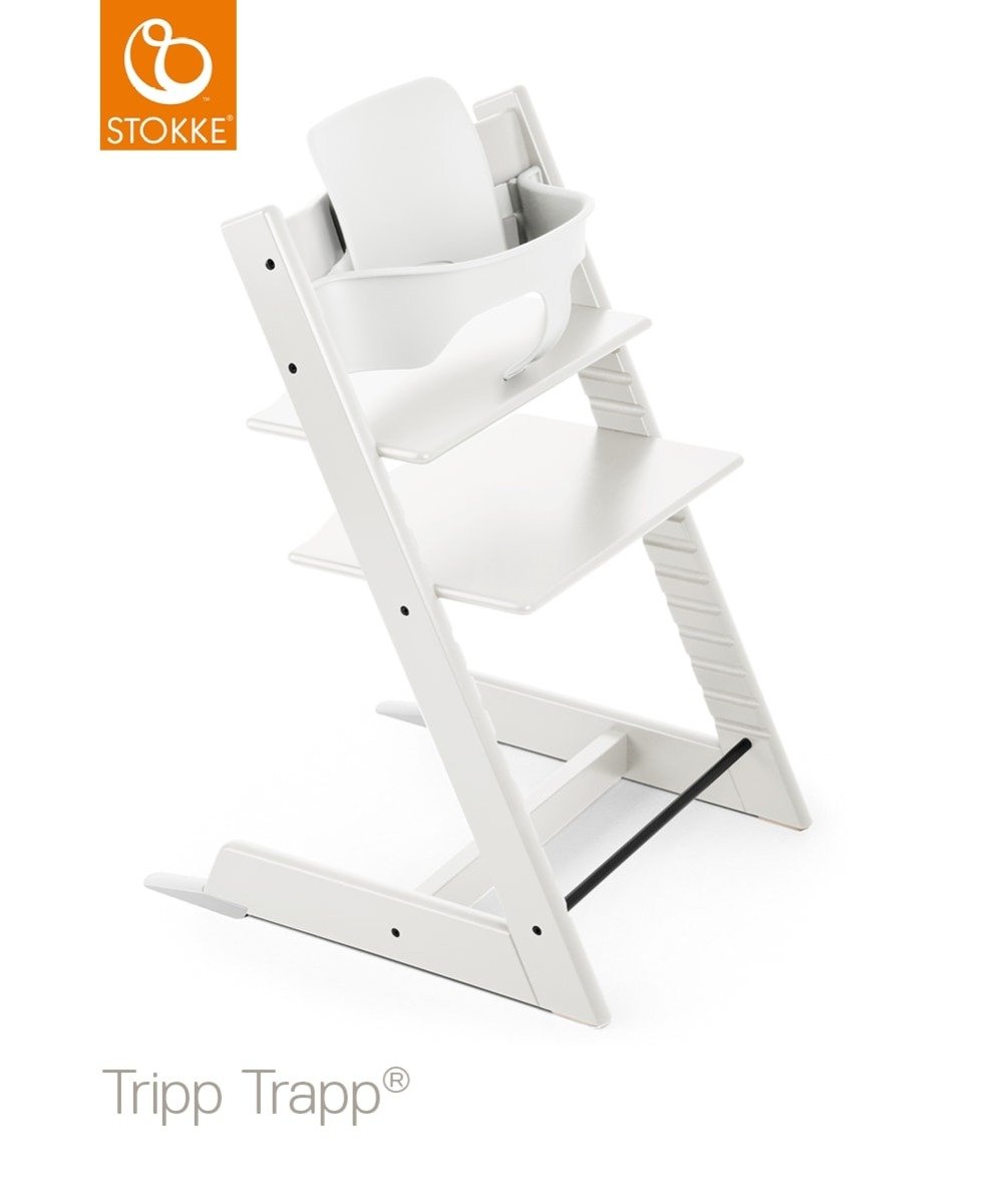 Stokke Tripp Trapp barošanas krēsls – White – foto 2