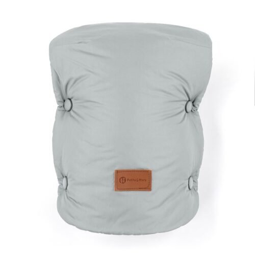Petite&Mars Jasie ziemas cimdi ratiem – Quiet Grey – 4