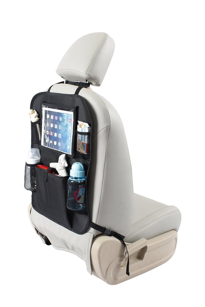 Petite&Mars Tablet organizators un atzveltnes aizsargs ar planšetes kabatu – 4