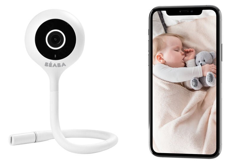 930295_product_face_1_new.jpg Beaba Zen Connect video aukle – White