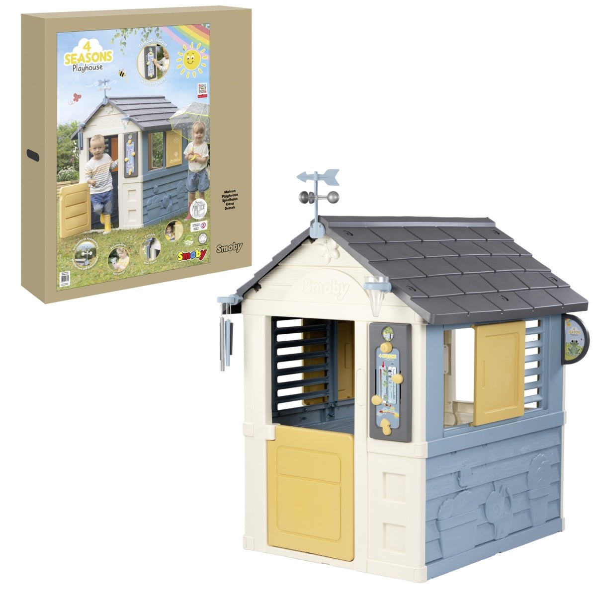 Smoby āra rotaļu mājiņa 4 Seasons – foto 2