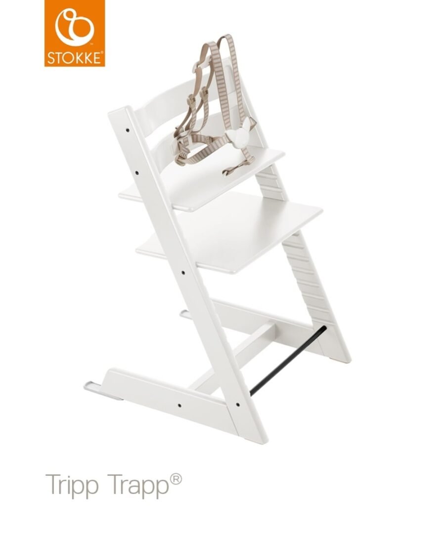 Stokke Tripp Trapp barošanas krēsls – White – foto 4