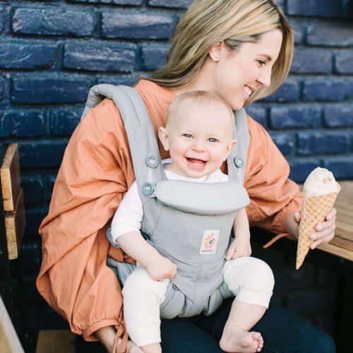 Ergobaby Omni 360 ķengursoma Pearl Grey 3