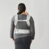 Ergobaby Alta Hip Seat ķengursoma Pearl Grey Mesh 4