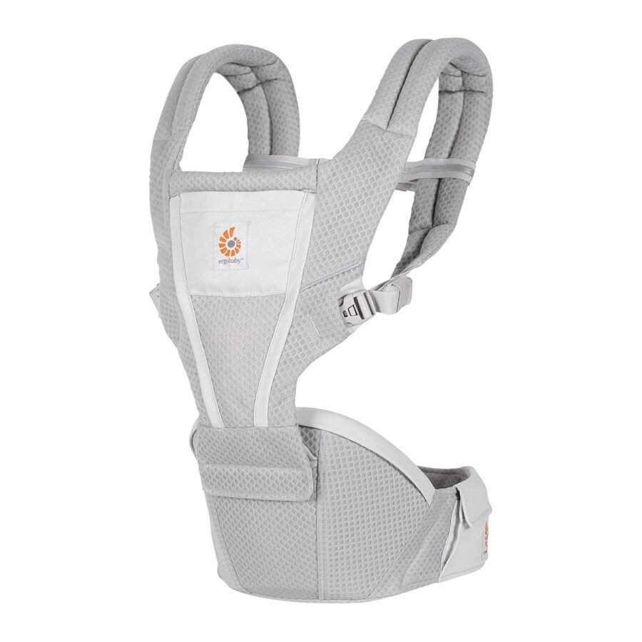 Ergobaby Alta Hip Seat ķengursoma Pearl Grey Mesh