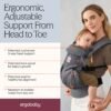 Ergobaby Omni Classic Mesh ķengursoma Natural Beige 6