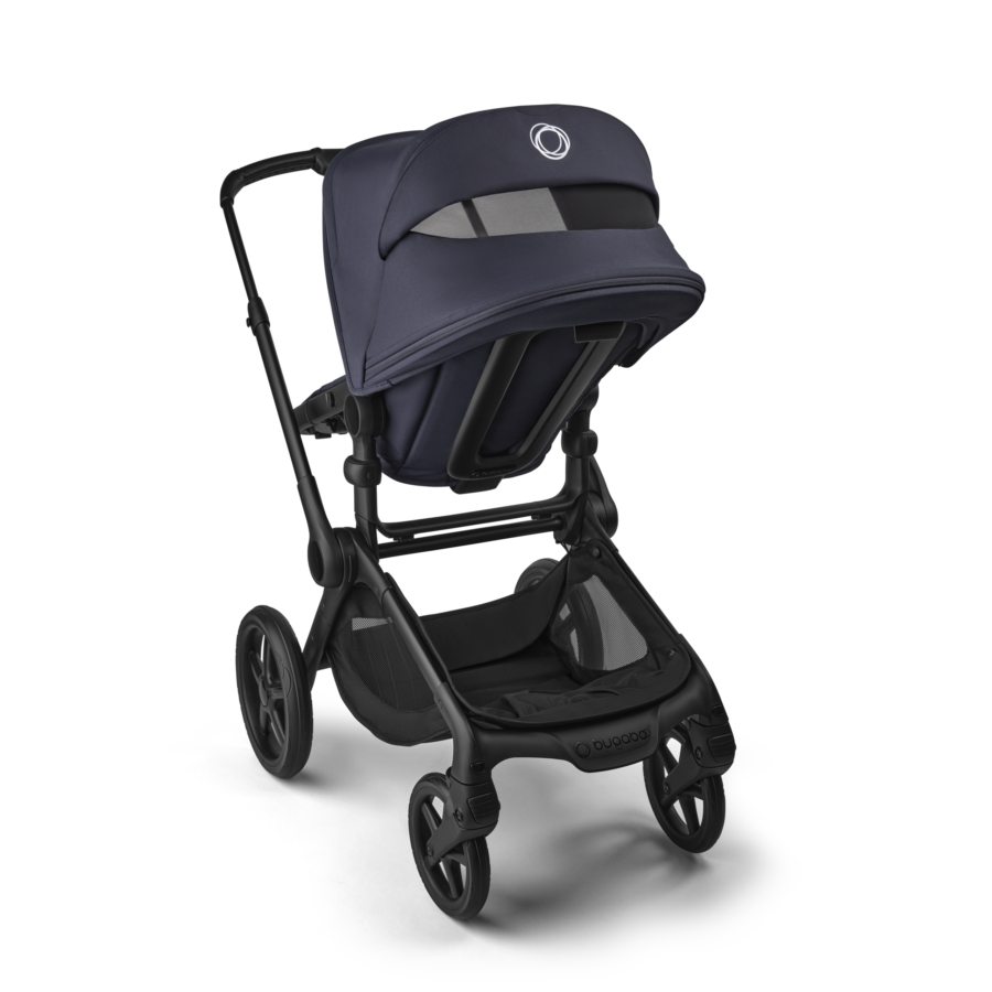 Bugaboo Fox 5 Renew universālie ratiņi 2in1 Black/Deep Indigo
