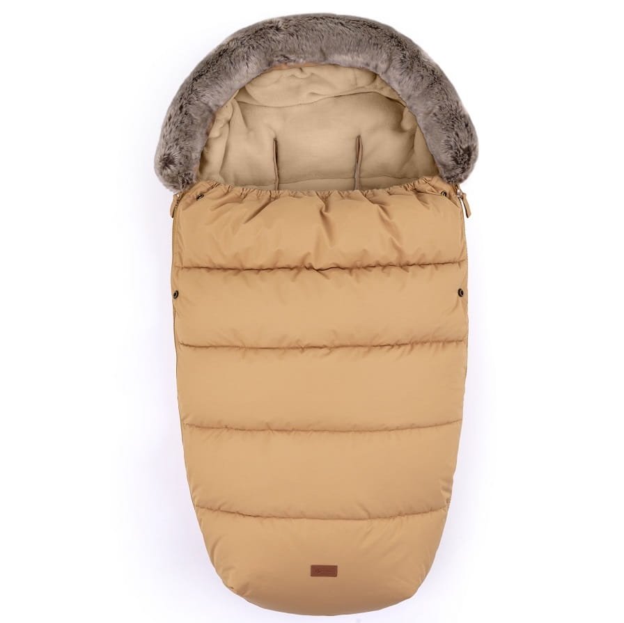 Petite&Mars Comfy 4in1 ziemas guļammaiss ratiem – Elegant Caramel