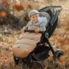 Petite&Mars Comfy 4in1 ziemas guļammaiss ratiem – Elegant Caramel