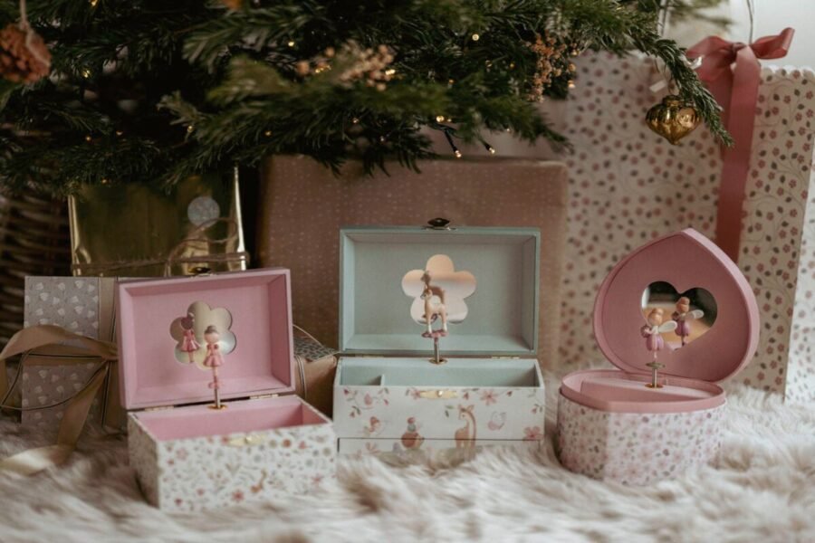 Little Dutch muzikālā rotaslietu kastīte Fairy Garden – foto 3