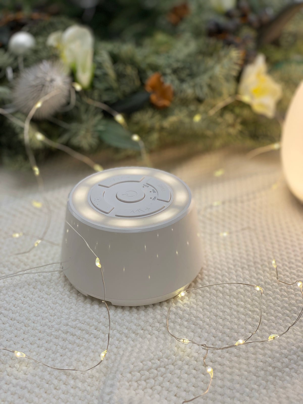 Noordi Soundbox baltā trokšņa naktslampiņa