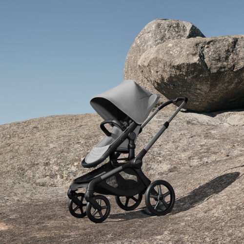 Bugaboo Fox 5 Renew universālie ratiņi 2in1 Graphite/Moon Grey – 3