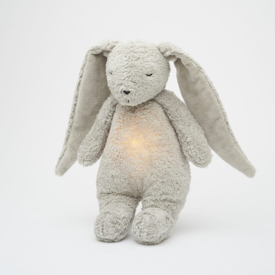 Moonie 2.0 Organic miega zaķītis - Grey
