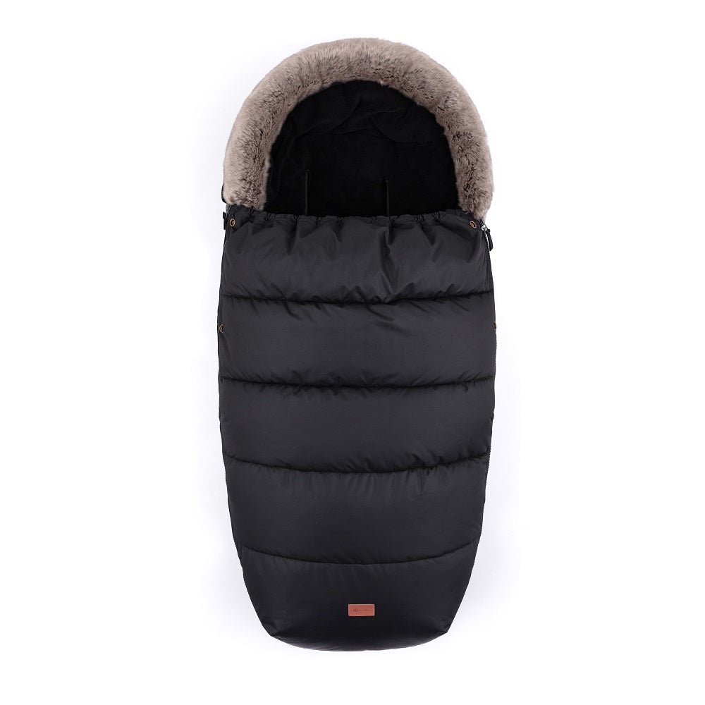 Petite&Mars Comfy 4in1 ziemas guļammaiss ratiem – Forever Black