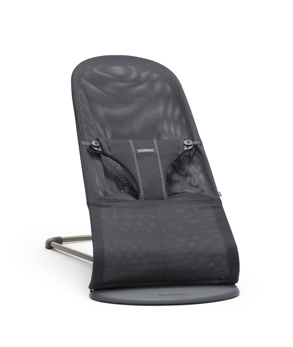 BabyBjörn Bliss šūpuļkrēsls – Anthracite Mesh