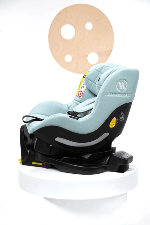 Avionaut IQ Orbit 360 Isofix bāze ar zilpelēku autokrēsliņu un grozāmu pamatni
