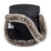 Petite&Mars Furry ziemas cimdi ratiem – Forever Black – 3