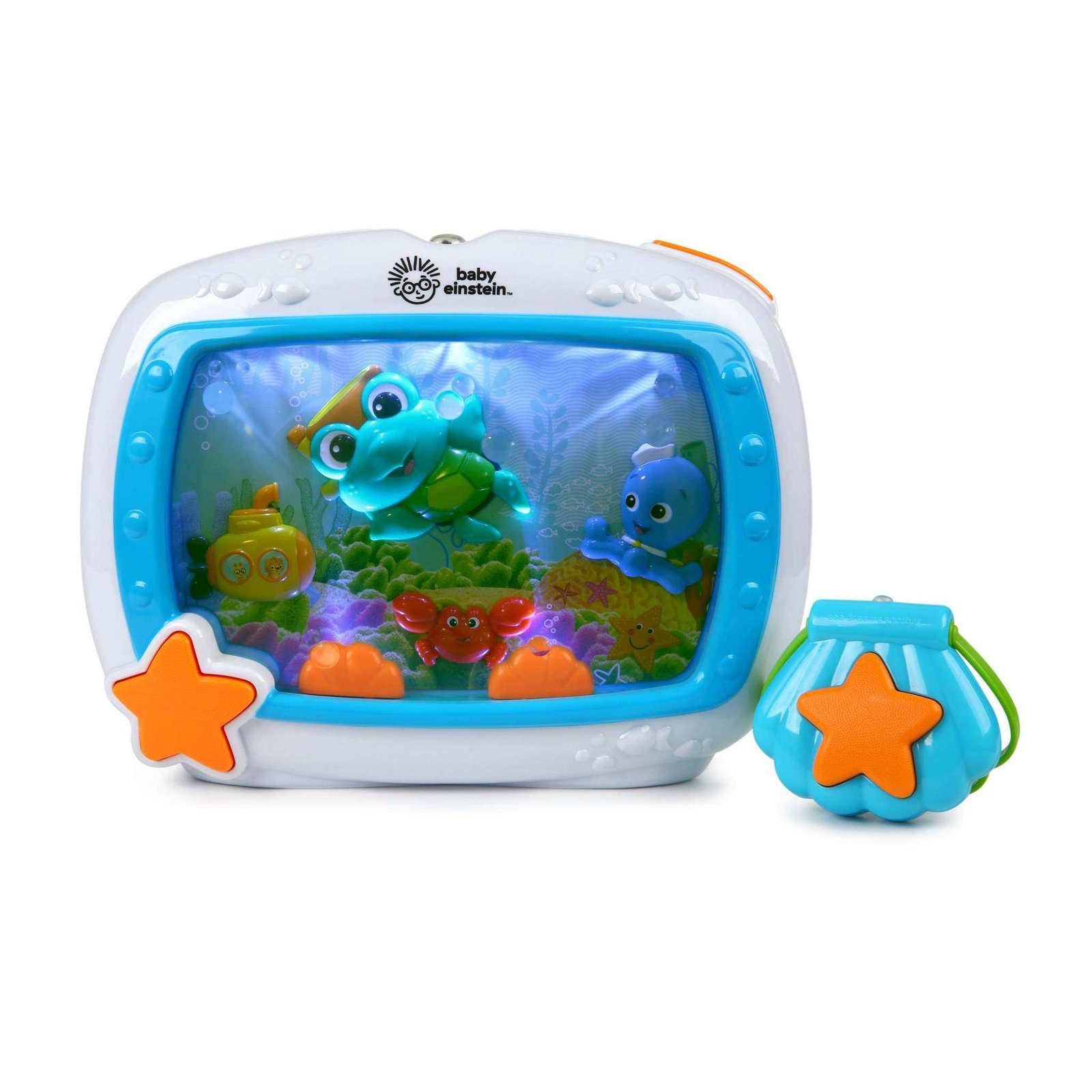 Baby Einstein muzikālais nomierinātājs gultiņai Sea