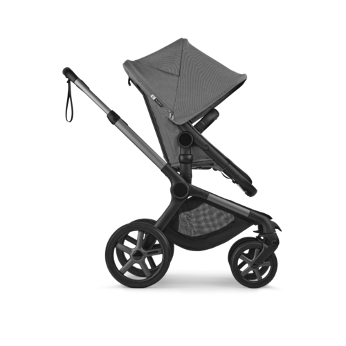 Bugaboo Fox 5 Renew universālie ratiņi 2in1 Graphite/Moon Grey – 7