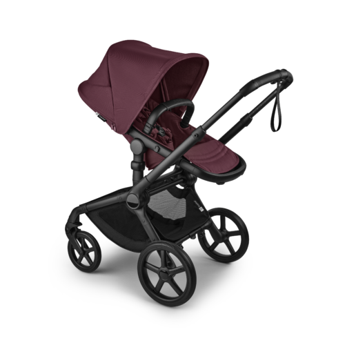Bugaboo Fox 5 Renew universālie ratiņi 2in1 Black/Dark Cherry – 5