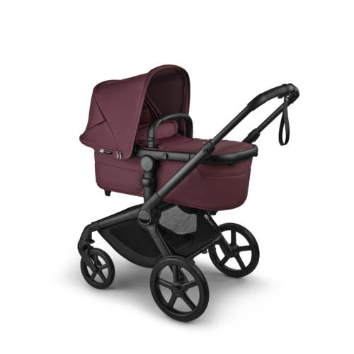 Bugaboo Fox 5 Renew universālie ratiņi 2in1 Black/Dark Cherry – 3