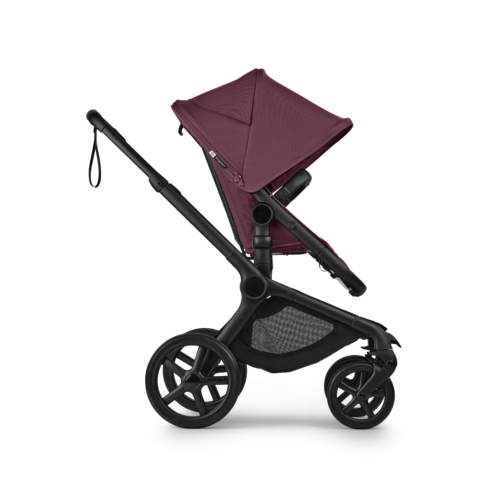 Bugaboo Fox 5 Renew universālie ratiņi 2in1 Black/Dark Cherry – 6