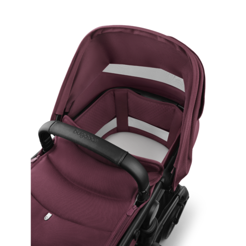 Bugaboo Fox 5 Renew universālie ratiņi 2in1 Black/Dark Cherry – 4