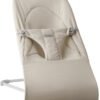 BabyBjörn Balance Soft šūpuļkrēsls – Light Beige Woven-Jersey, Tri-Fabric