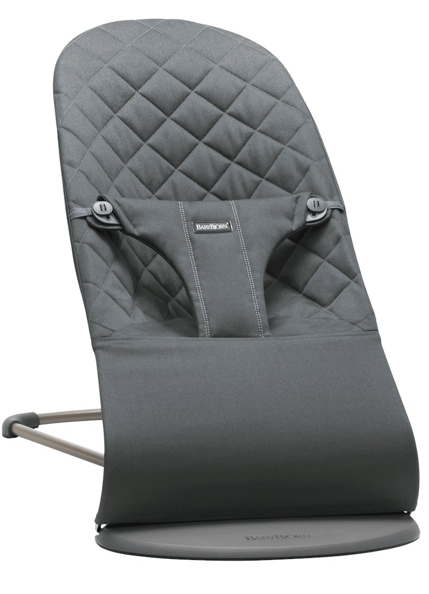 BabyBjörn Bliss šūpuļkrēsls – Anthracite Woven