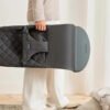 BabyBjörn Bliss šūpuļkrēsls – Anthracite Woven Classic – foto 5