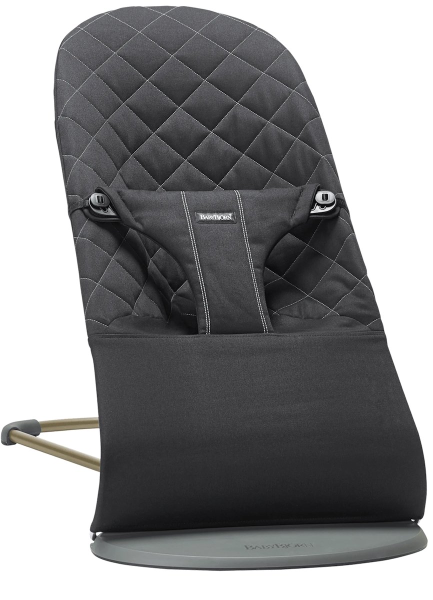 BabyBjörn Bliss šūpuļkrēsls – Black Woven