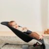 BabyBjörn Bliss šūpuļkrēsls – Black Woven Classic – foto 3