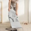 BabyBjörn Bliss šūpuļkrēsls – Light Grey Woven Melange – foto 3