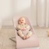 BabyBjörn Bliss šūpuļkrēsls – Light Pink Woven Melange – foto 3