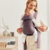 BabyBjörn Mini Cotton ķengursoma Dark Purple