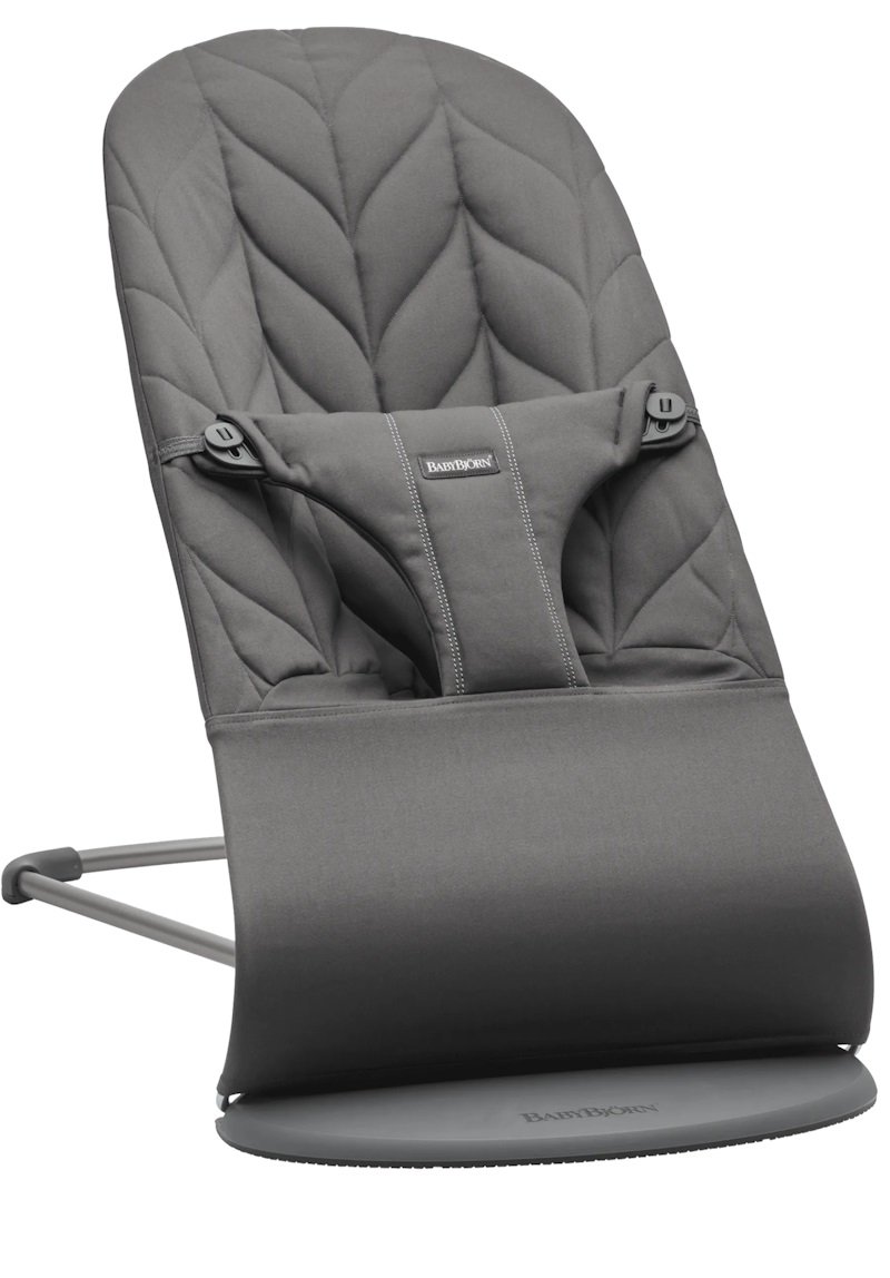 BabyBjörn Bliss šūpuļkrēsls – Anthracite Woven