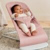 BabyBjörn Bliss šūpuļkrēsls – Dusty Pink Woven Petal – foto 2
