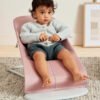 BabyBjörn Bliss šūpuļkrēsls – Dusty Pink Woven Petal – foto 4